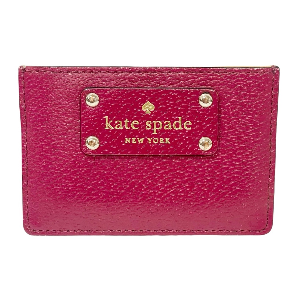 KATE SPADE WELLESLEY DARLA EMPIRE RED CARD HOLDER WALLET